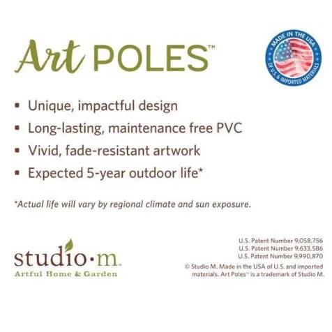 40" Art Pole