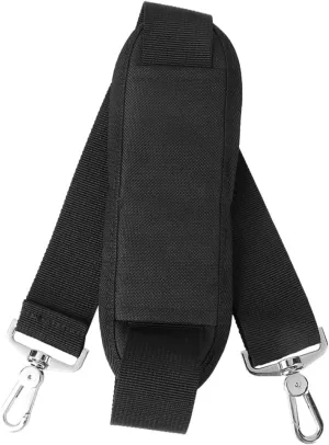 Adjustable Padded Shoulder Strap for Bags Comfortable with Swivel Hooks for Briefcases and Luggage for Versatile Use