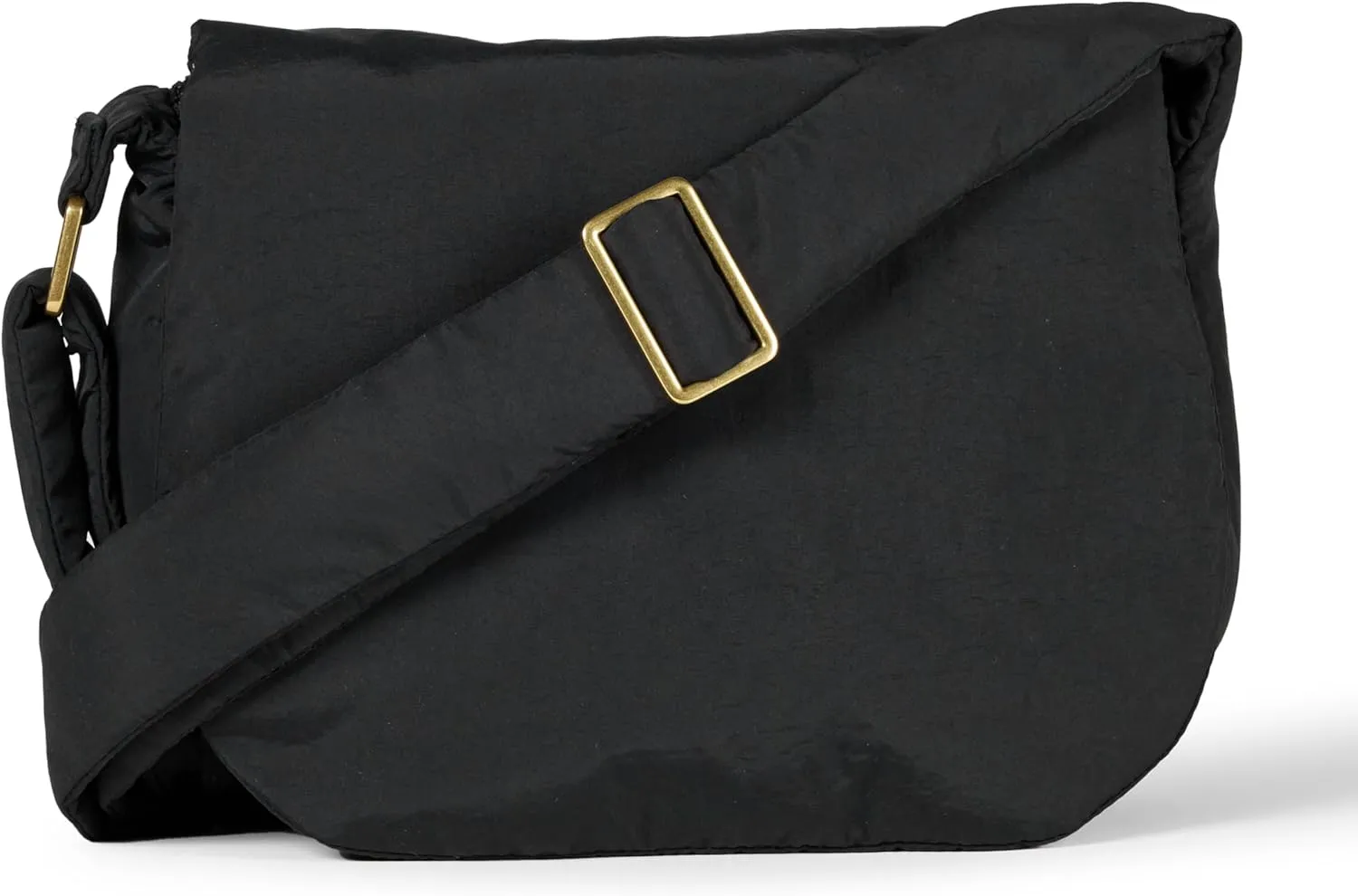 Amazon Essentials Women's Nylon Flap Bag