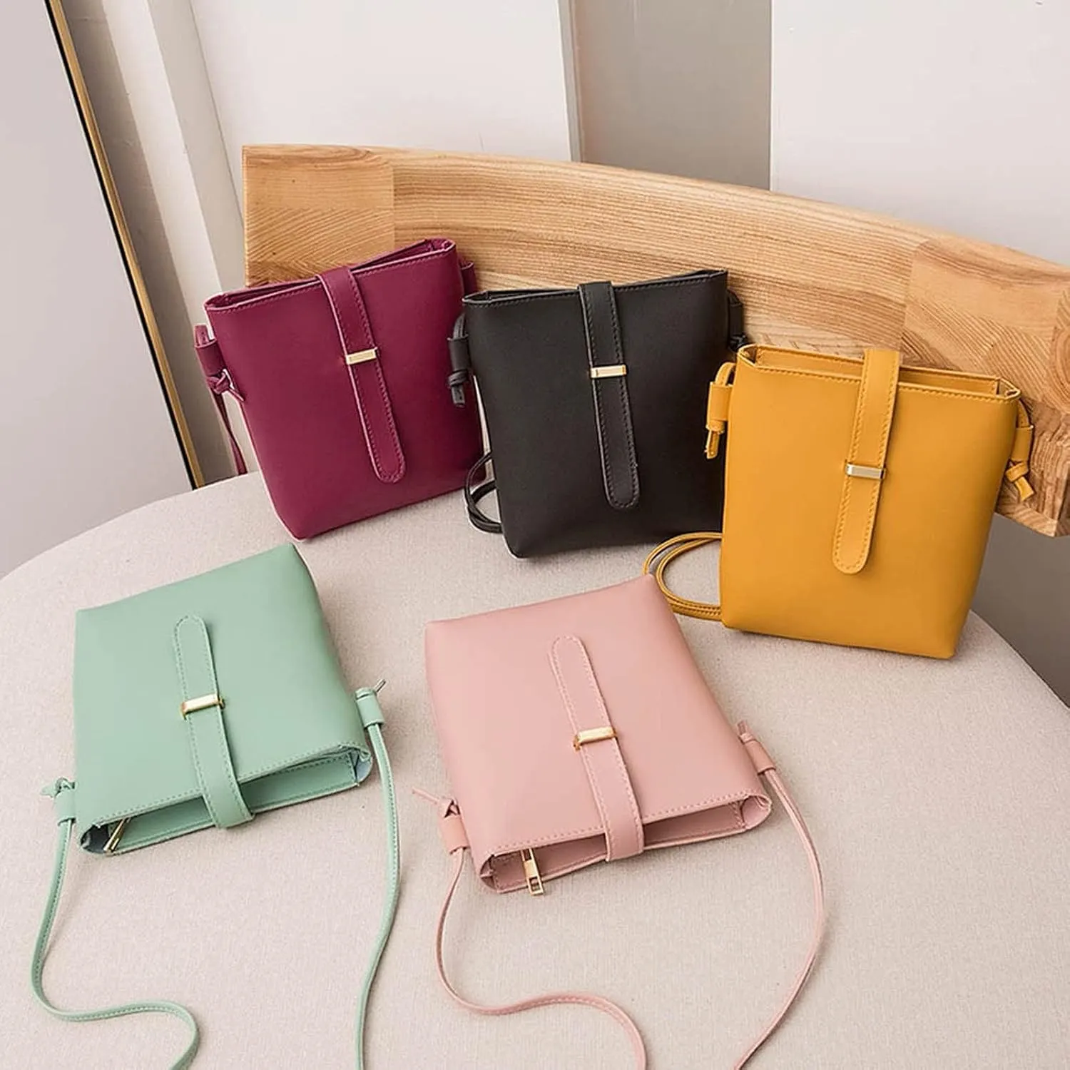 Bag Phone Shoulder Women Mobile Fashion Messenger Bag Strap Bags Laptop Shoulder Bags (One Size)