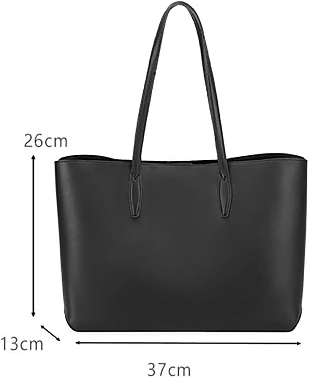 Bags New Foreign Trade Women's Bags Large Capacity Ladies Shoulder Bag Female Shoulder Bag for (White, One Size)