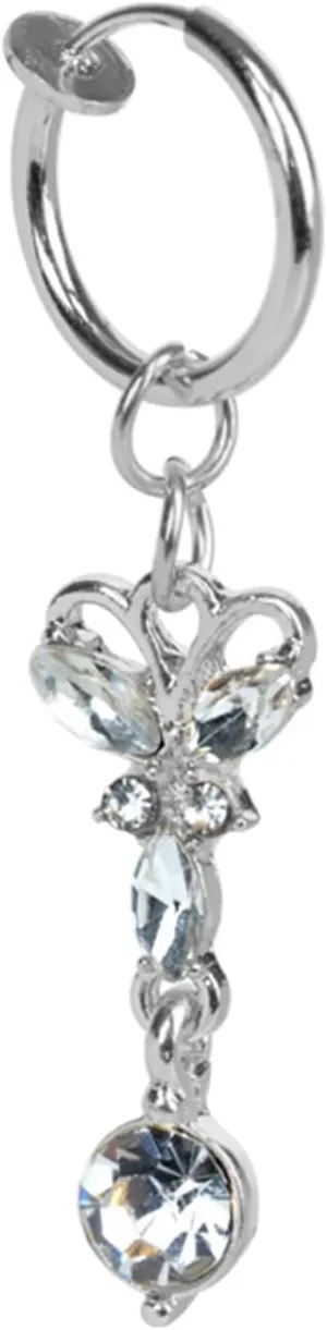 Belly Button Ring, Stainless-Steel Heart Butterfly Star Body Piercing Jewelry, Piercing Body Jewelry for Women