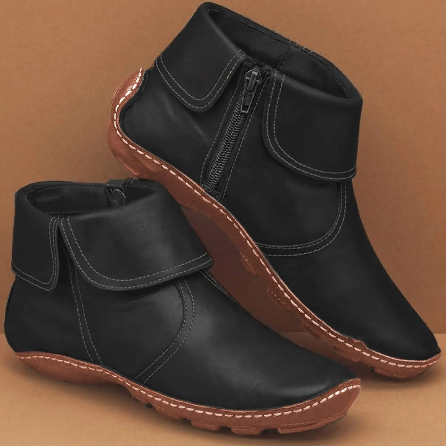 Black Ankle Boots Wide Width for Women Chunky Heel White Ankle Boots Heel Mixin Womens Comfort Warm Faux Fleece Fuzzy Ankle Bootie Slippers Black Booties with Studs Women's Blue Suede Ankle Boots