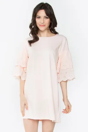 Caspian Eyelet Shift Dress