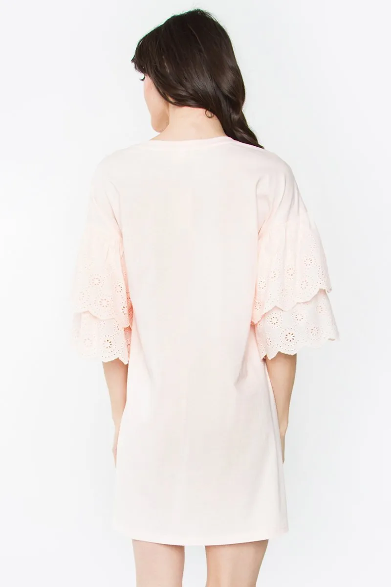 Caspian Eyelet Shift Dress