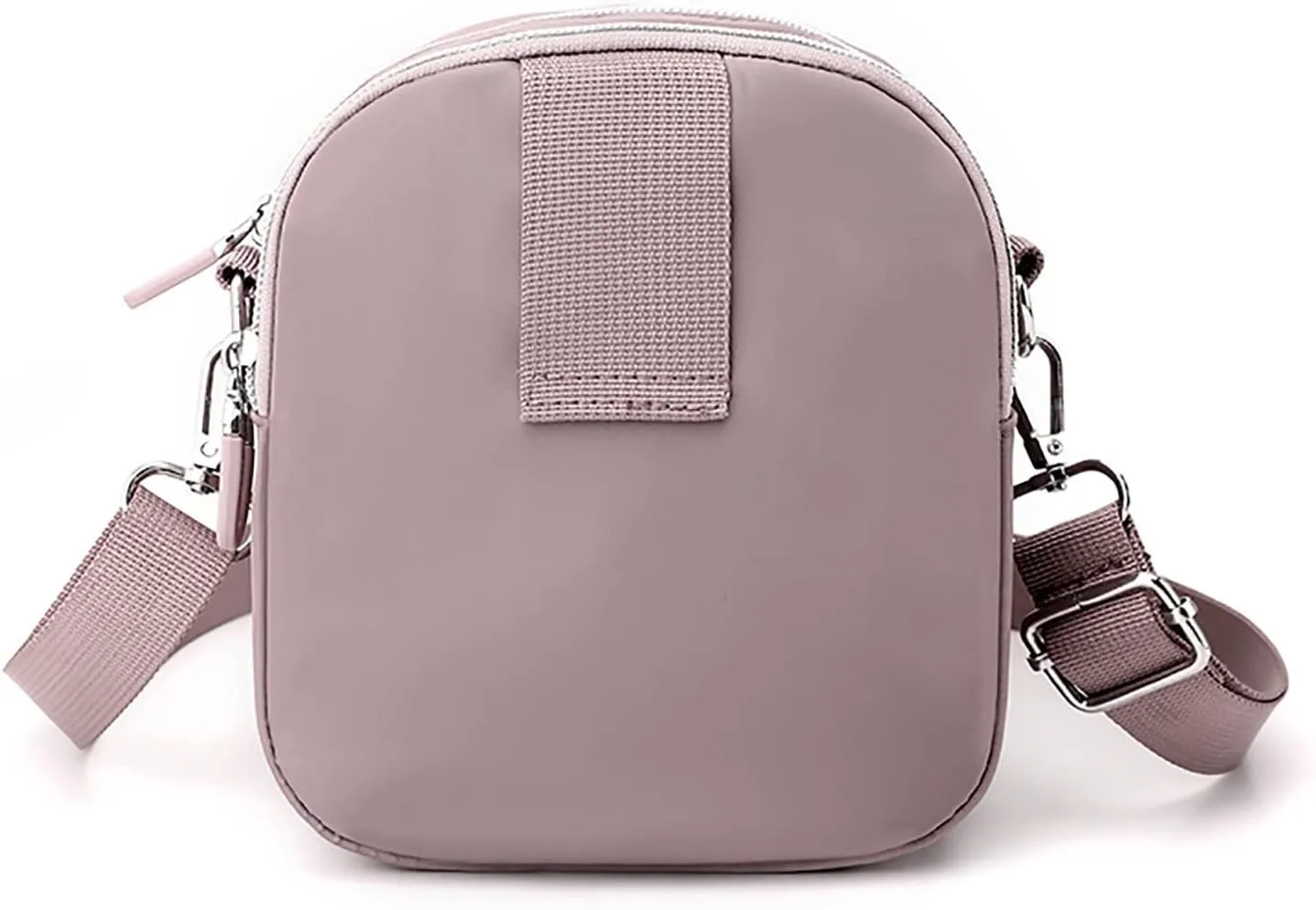 Casual Nylon Floral Shoulder Bag For Women Crossbody Bag Messenger Bags Sport Fanny Pack Shoulder Bags (Grey, One Size)