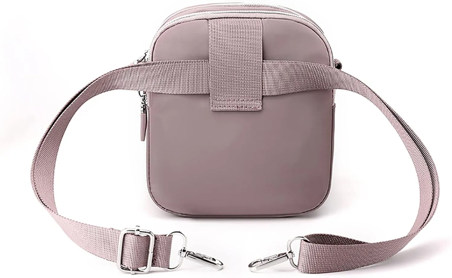 Casual Nylon Floral Shoulder Bag For Women Crossbody Bag Messenger Bags Sport Fanny Pack Shoulder Bags (Grey, One Size)
