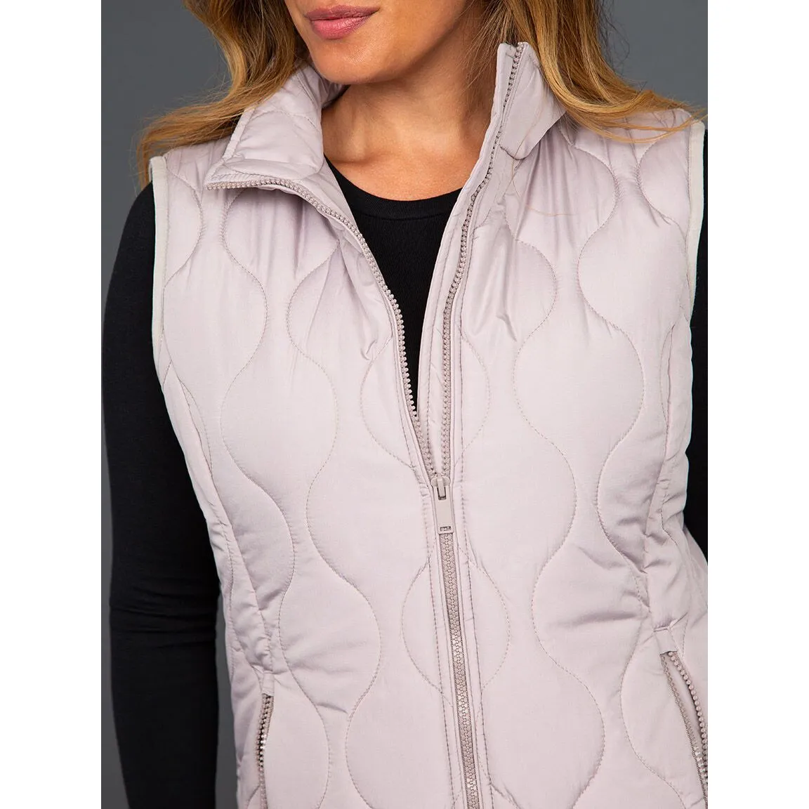 Chain Quilted Vest