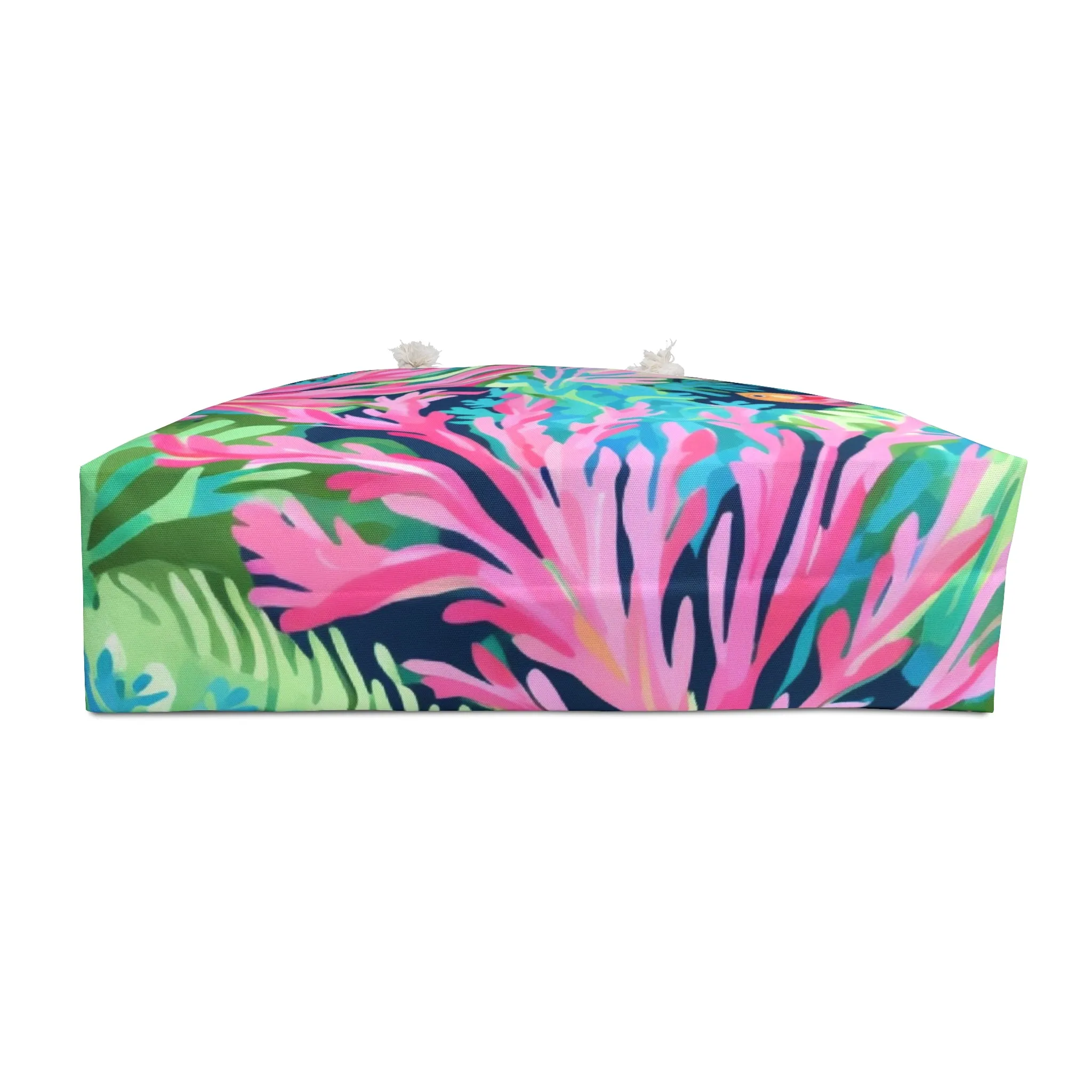 Colorful Coral Reef Beach Bag