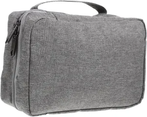 Convenient Makeup Bag Travel Cosmetic Bag Zipper Bag Stylish Hanging Pouch for Men Sturdy Polyester