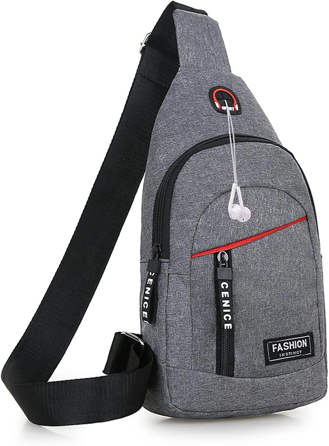 Crossbody Bags for Women Men 2025 New Men's Chest Bag Large Capacity Multifunctional Outdoor Shoulder Bag