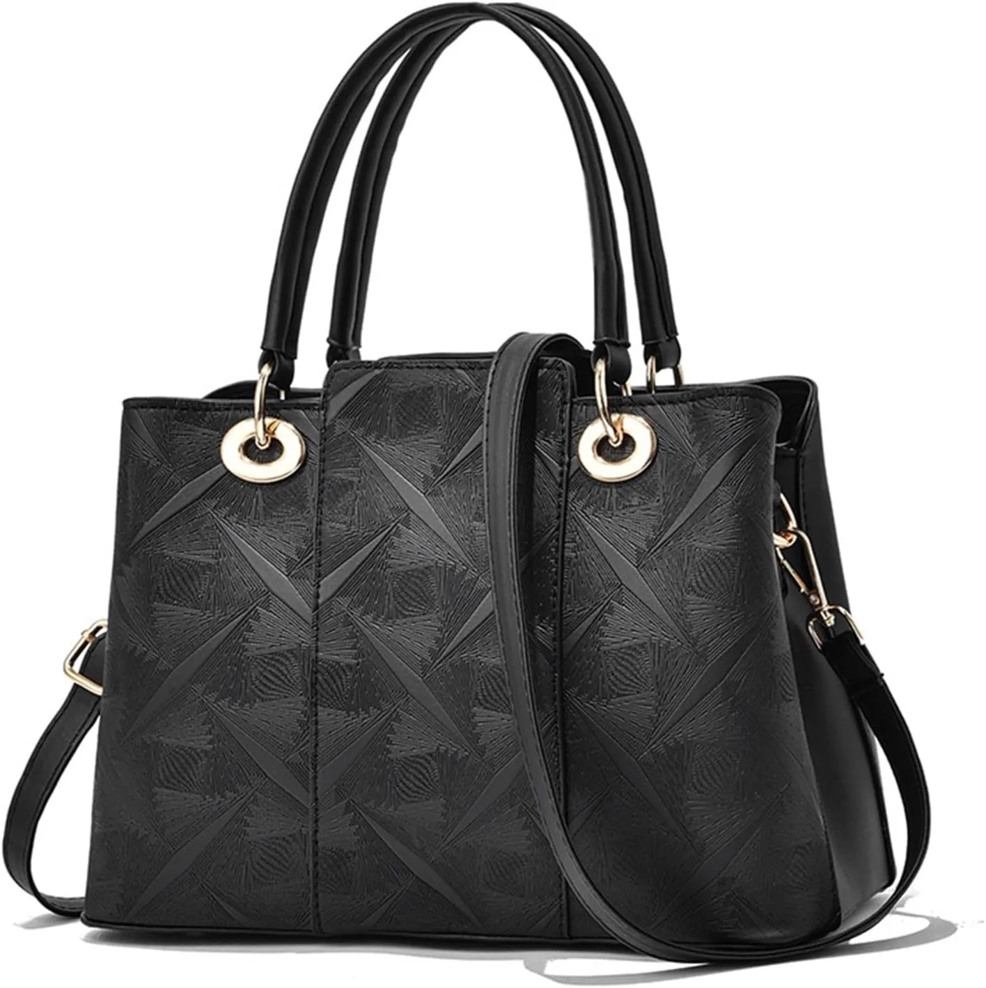 Crossbody Crescent Bags for Women Trendy Designer Shoulder Bags Women's Carry Options for Work and Daily Use(Black)