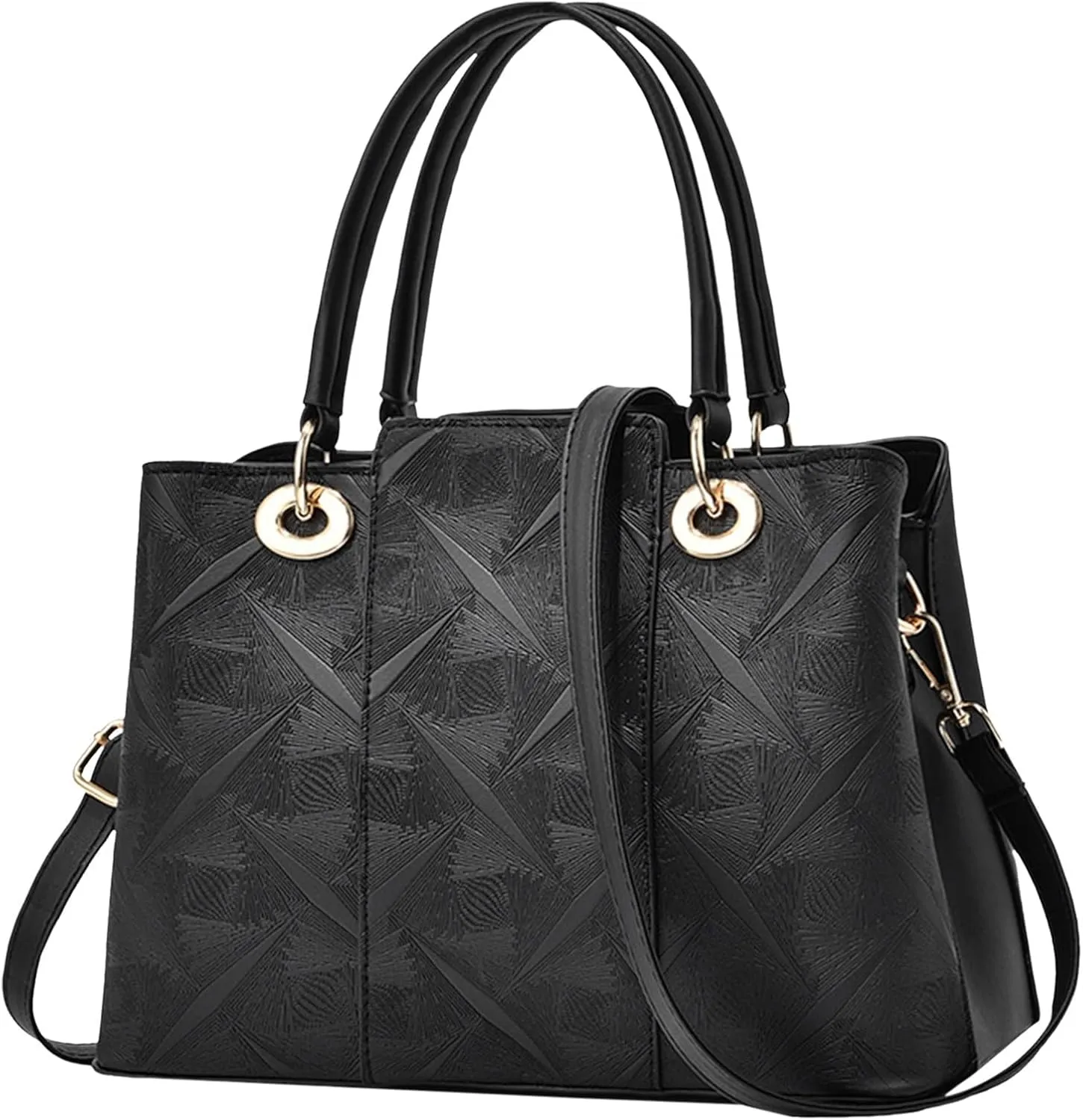 Crossbody Crescent Bags for Women Trendy Designer Shoulder Bags Women's Carry Options for Work and Daily Use(Black)