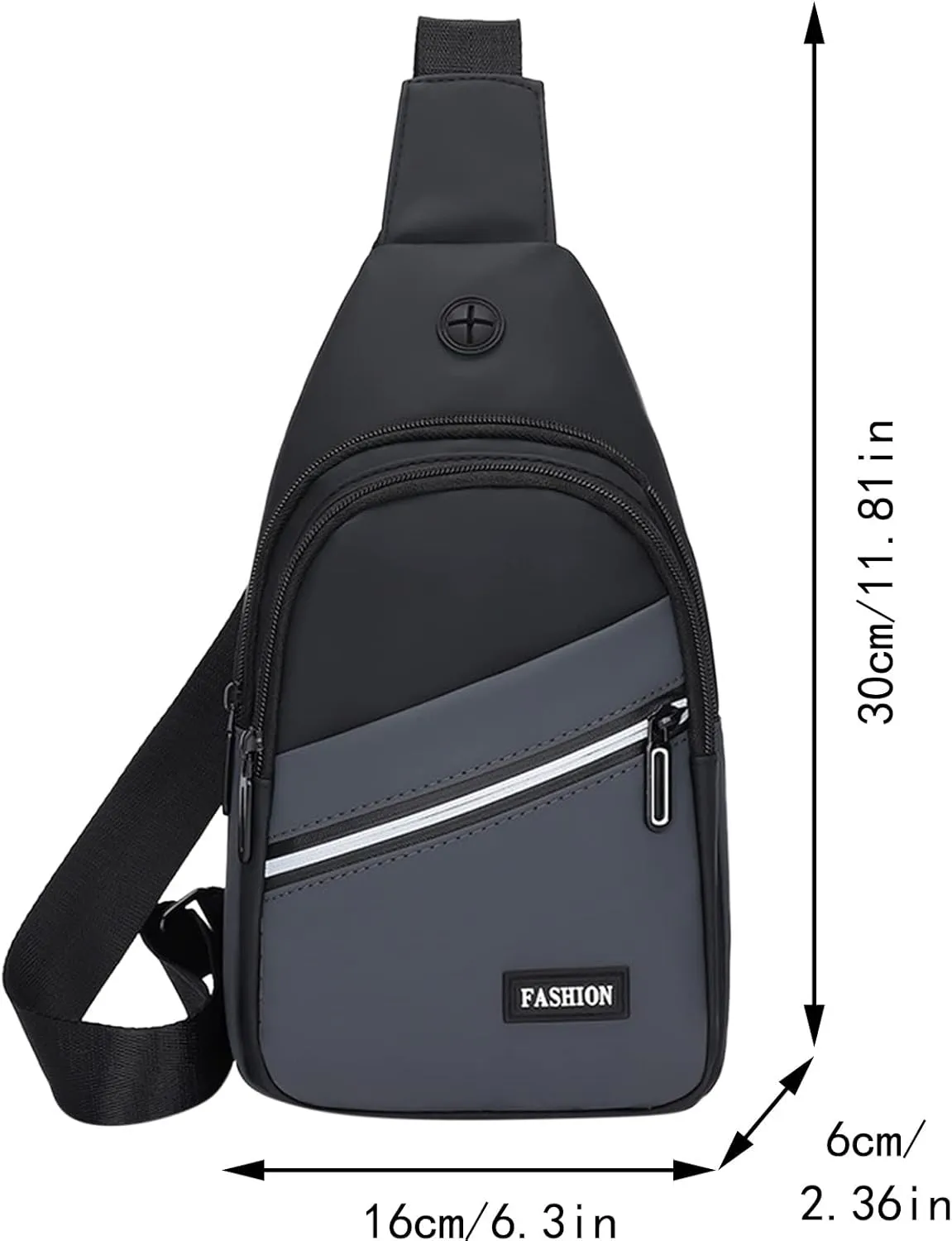 Crossbody Waterproof Trendy Bag for Men Women Anti Theft Crossbody Bags for Women Casual Daily Daypack Purse