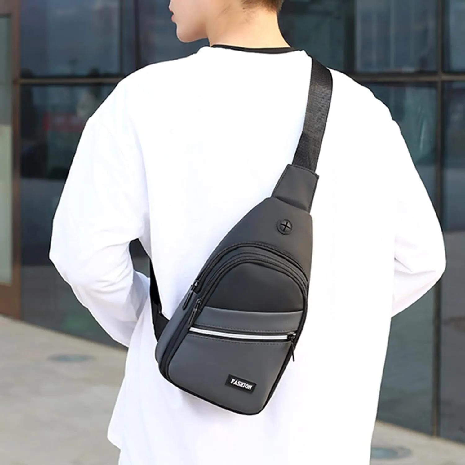 Crossbody Waterproof Trendy Bag for Men Women Anti Theft Crossbody Bags for Women Casual Daily Daypack Purse