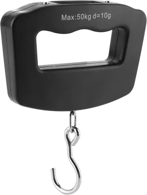 Digital Hanging Luggage Scale, Portable Electronic Weighing Convenient Suitcase Luggage Balance 50KG/10KG
