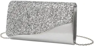 Fabric Art Shiny Evening Bag Women's Versatile Clutch Purses