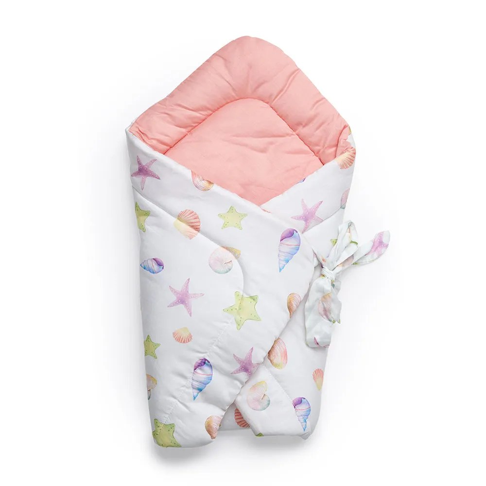 Fancy Fluff Organic Baby Wrap - Sea Fantasy