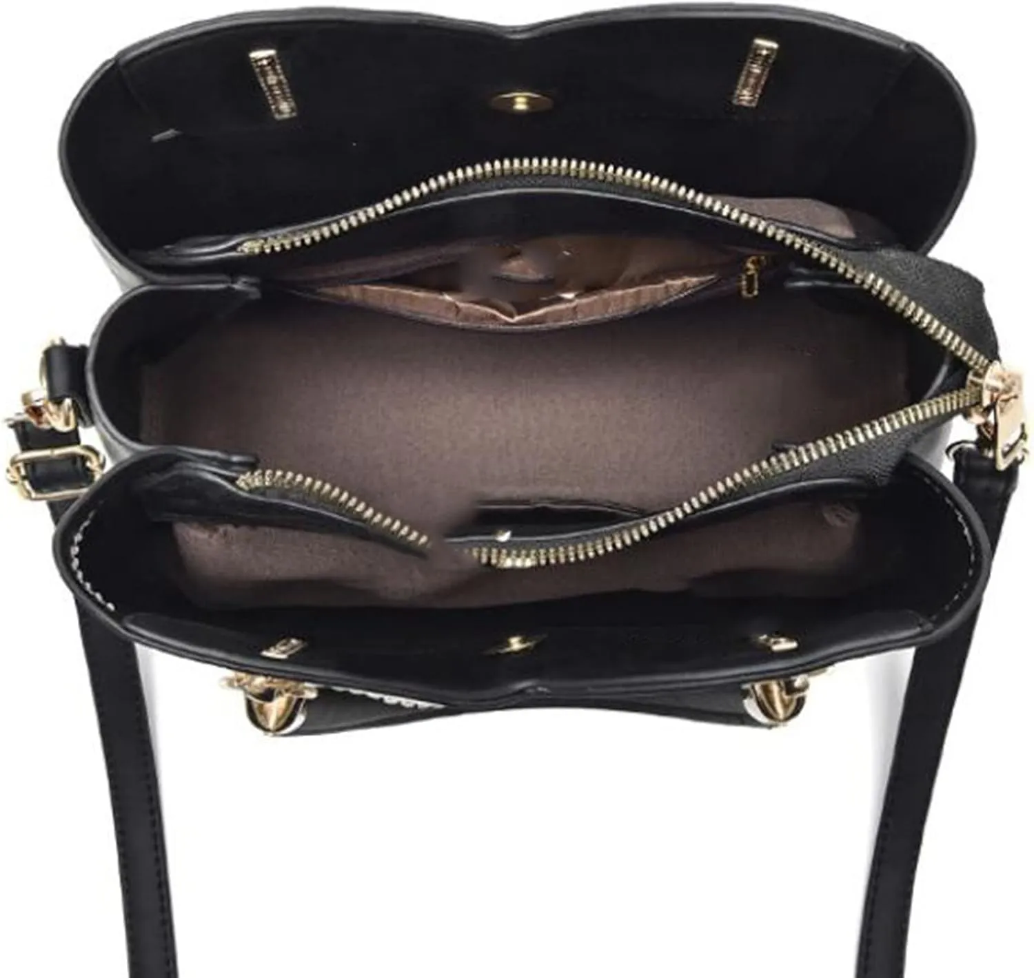 Fashion Shoulder Bags Casual Leather Messenger Bag Large Capacity Handbag Fashion Womens Bags Leather (Khaki, One Size)