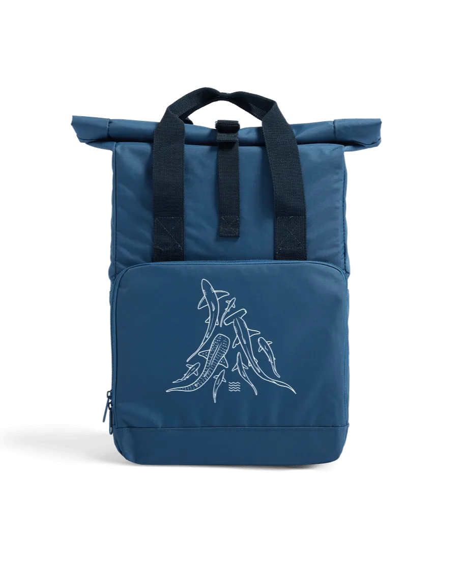 Fins Recycled Roll-Top Backpack