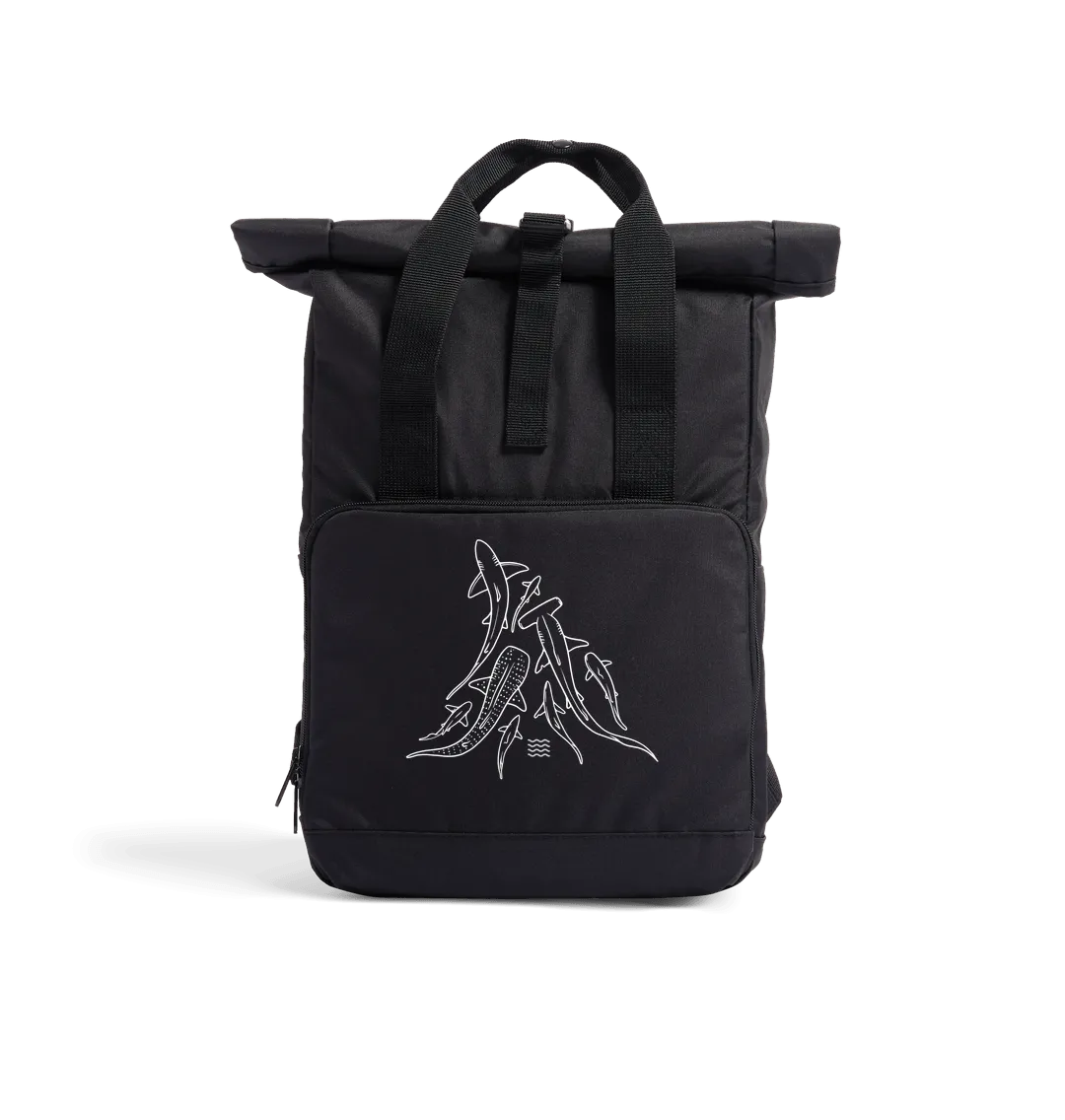 Fins Recycled Roll-Top Backpack