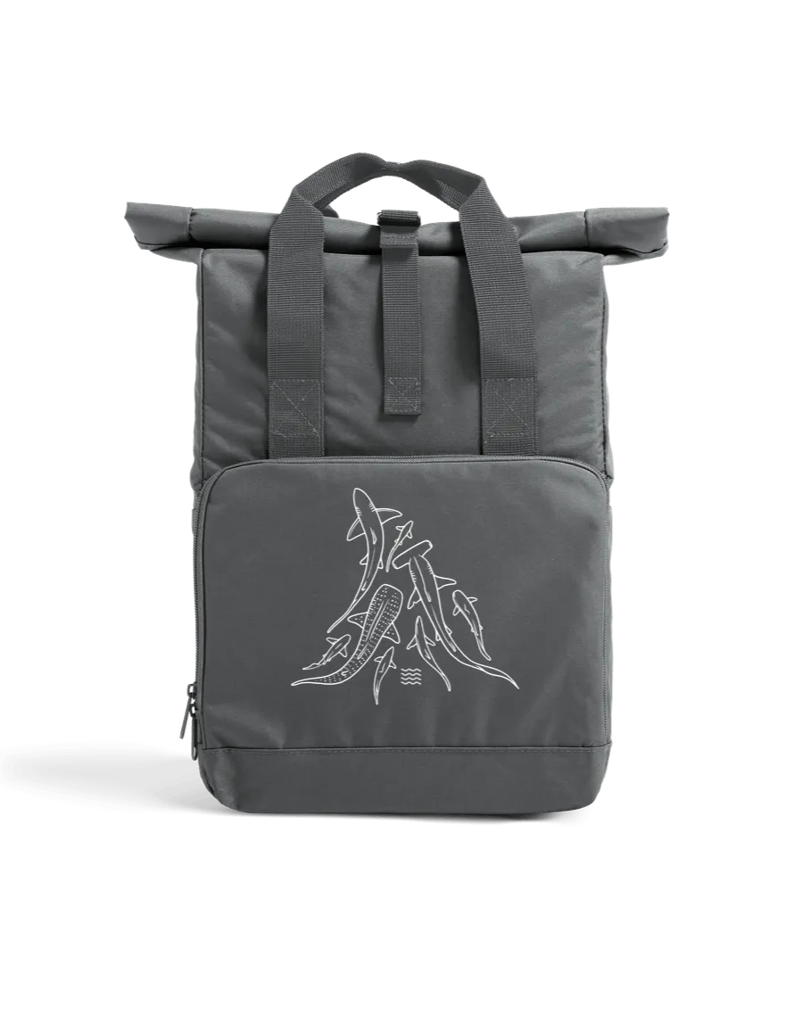 Fins Recycled Roll-Top Backpack