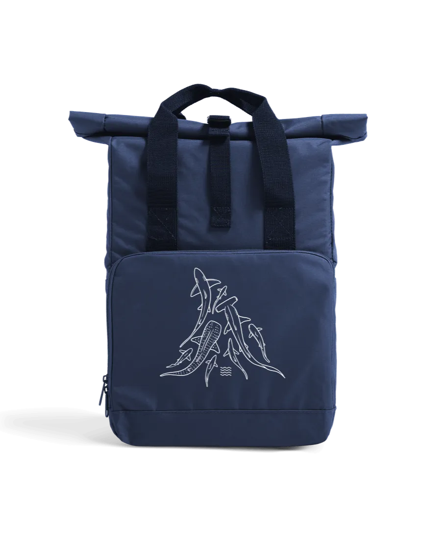 Fins Recycled Roll-Top Backpack