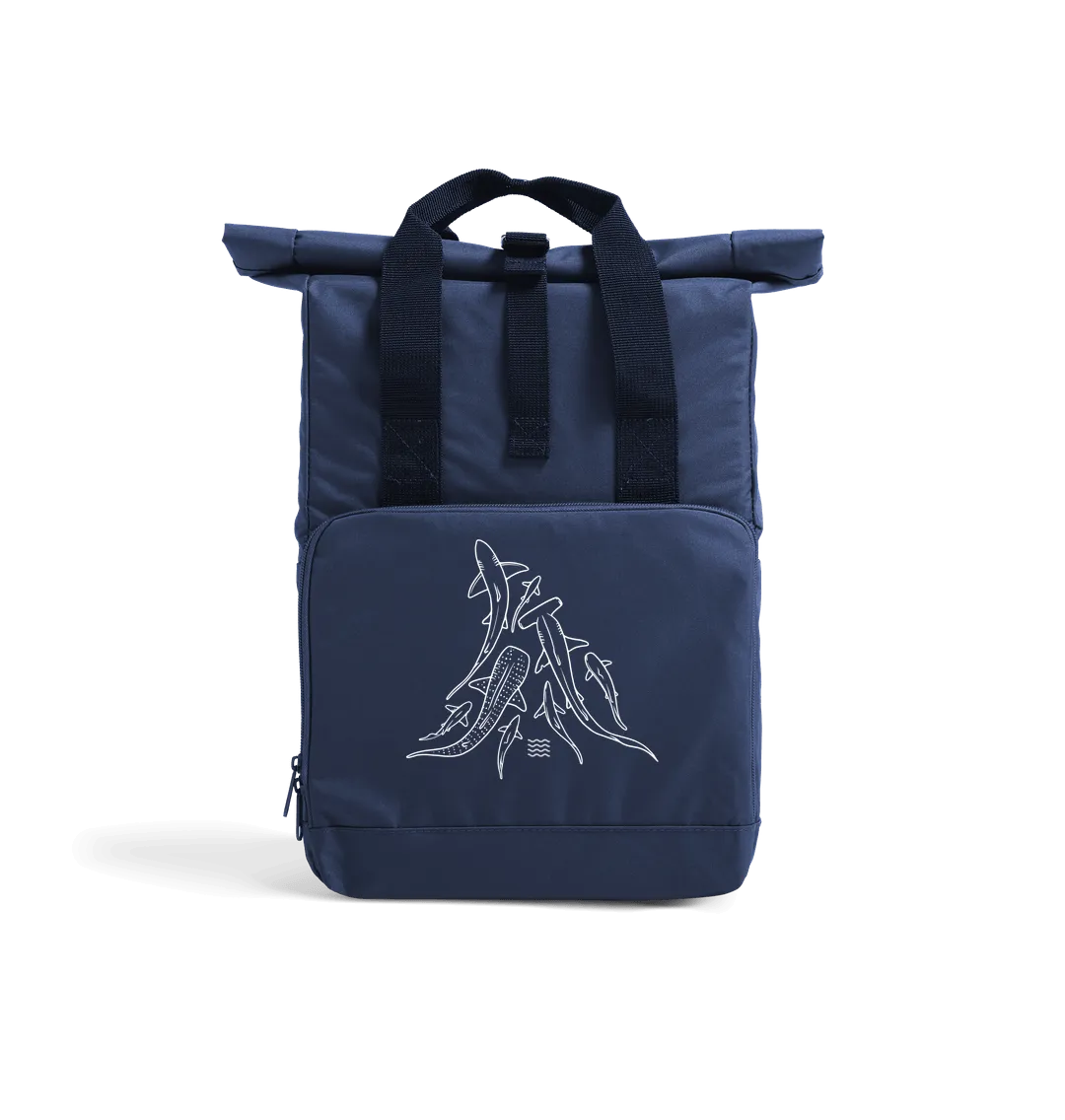 Fins Recycled Roll-Top Backpack