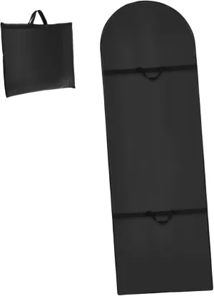 Foldable Suit Garment Bag for Travel Storage Hanging Dress Cover Enhanced Protection for Formal Gowns Suits Convenient Space Saving Design Easy to Clean Reusable Clothes