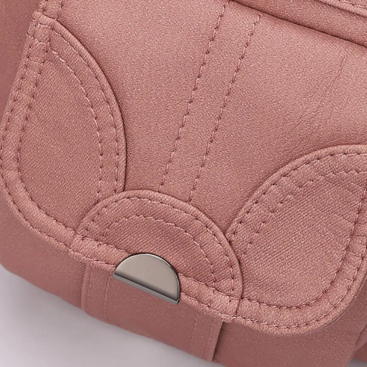 Foreign Trade Fashion Women's Shoulder Bags European And Large Capacity PU Portable Shoulder Bag Cute (Purple, One Size)