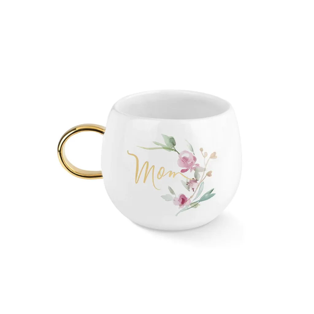 Garland Mom Ceramic Round Mug