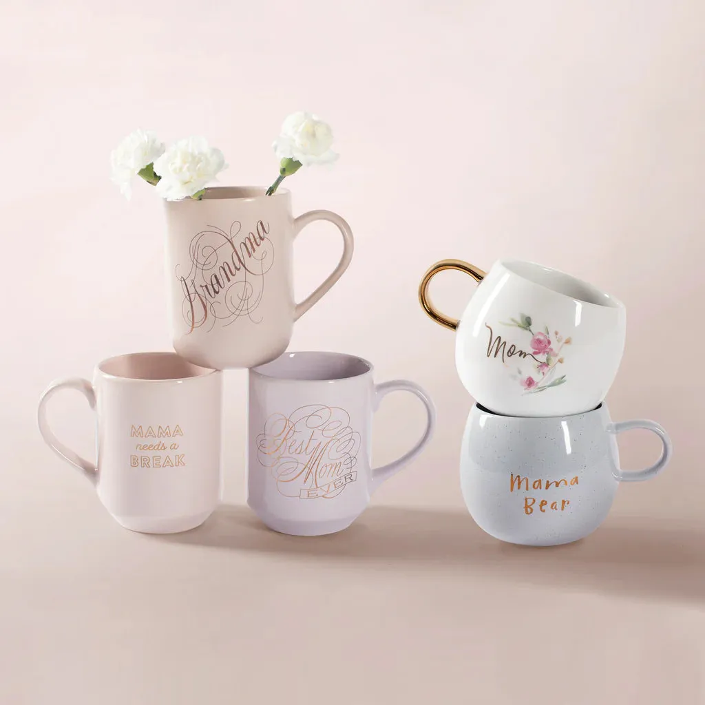 Garland Mom Ceramic Round Mug