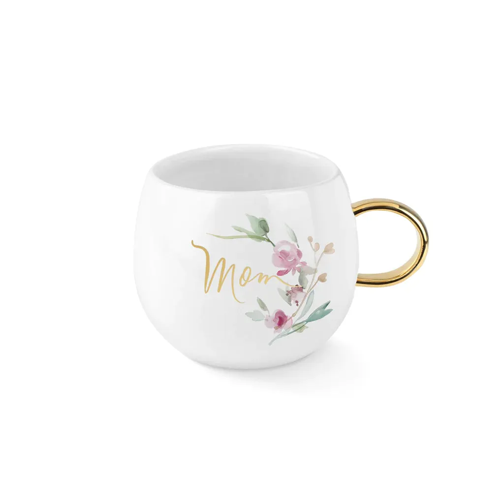 Garland Mom Ceramic Round Mug