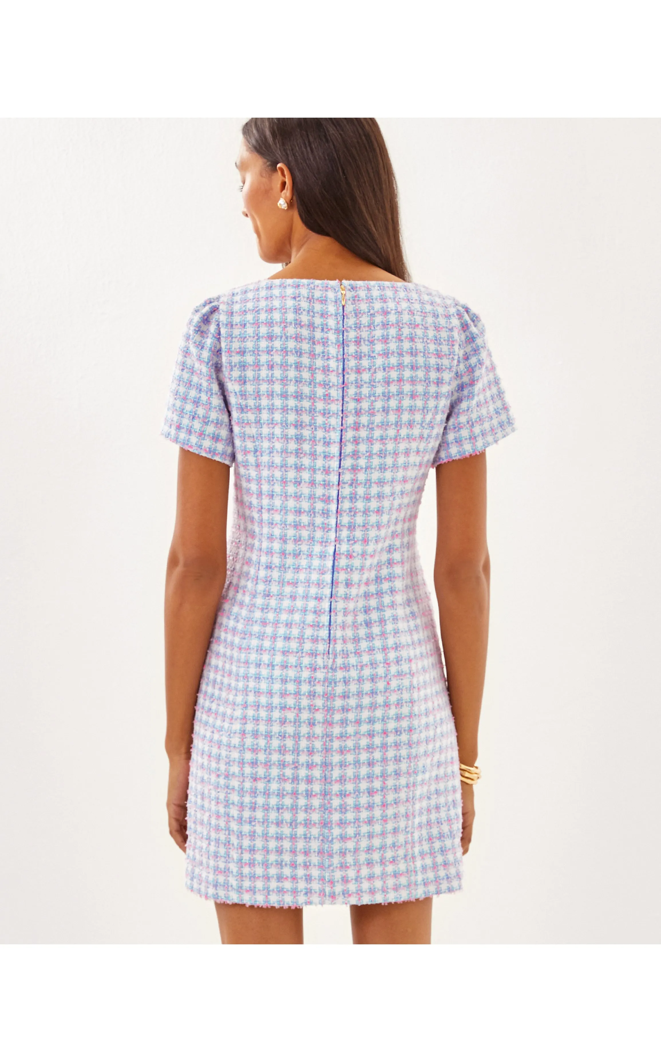Gwynne Boucle Shift Dress