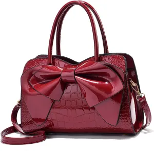 Handbags for Women Top Handle Bags Patent Leather Crossbody Clutch Bag Ladies Elegant Tote Bag Shoulder Party Bags