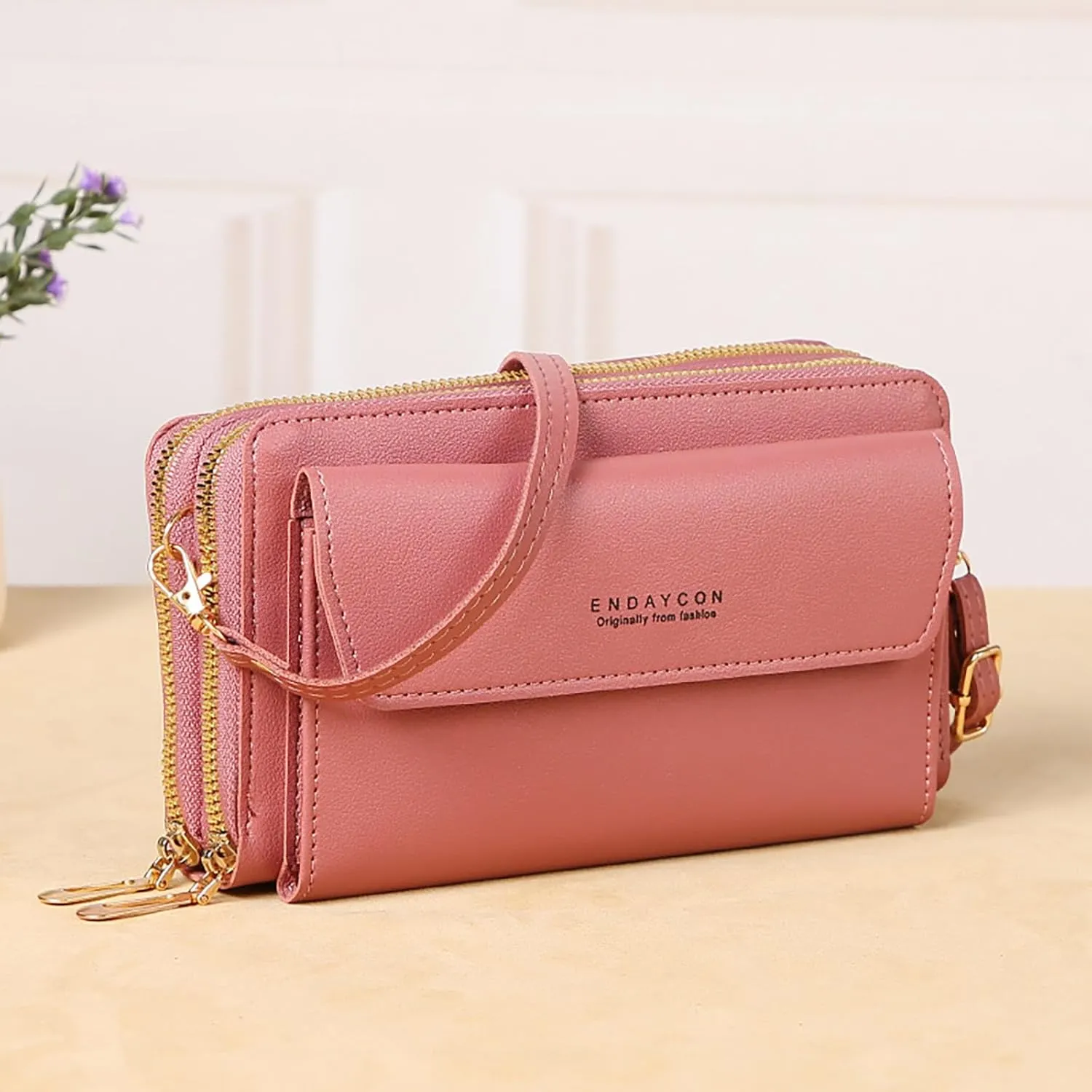 Handbags for Womens PU Leather Zipper Shoulder Bag Satchel Bags Crossbody Strap Casual Fashion Roomy Purses