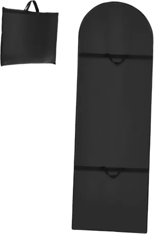 Healifty Foldable Garment Bag for Suits Dresses Protective Cover for Wedding Gowns Versatile Clothing Storage Travel Capacity Dustproof Design