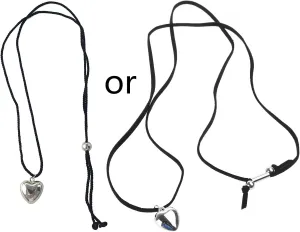 Heart Pendant Necklace Minimalist Heart Charm Choker Chain Jewelry for Women Cotton Rope Clavicle Chain Jewelry