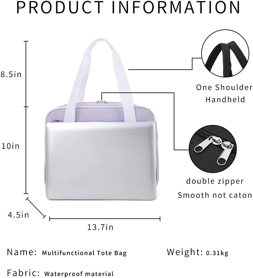 Heart Shape Window Japanese Handbag Versatile as a Laptop Bag Shoulder Bag
