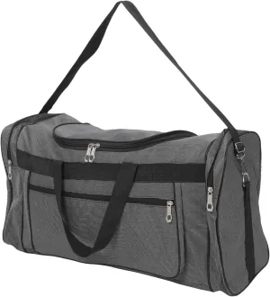 Homoyoyo Versatile Overnight Bag Large Capacity Duffel Bag for Gym Travel Hiking Constructi