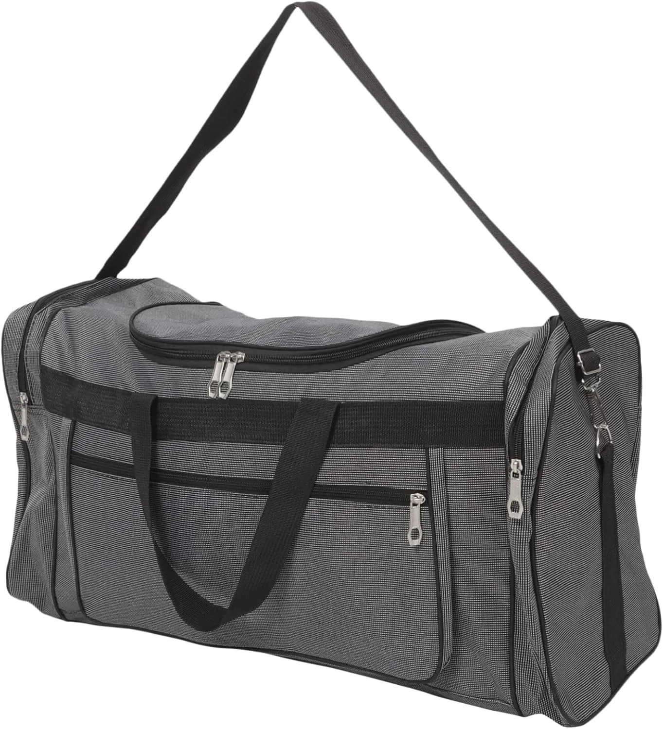 Homoyoyo Versatile Overnight Bag Large Capacity Duffel Bag for Gym Travel Hiking Constructi