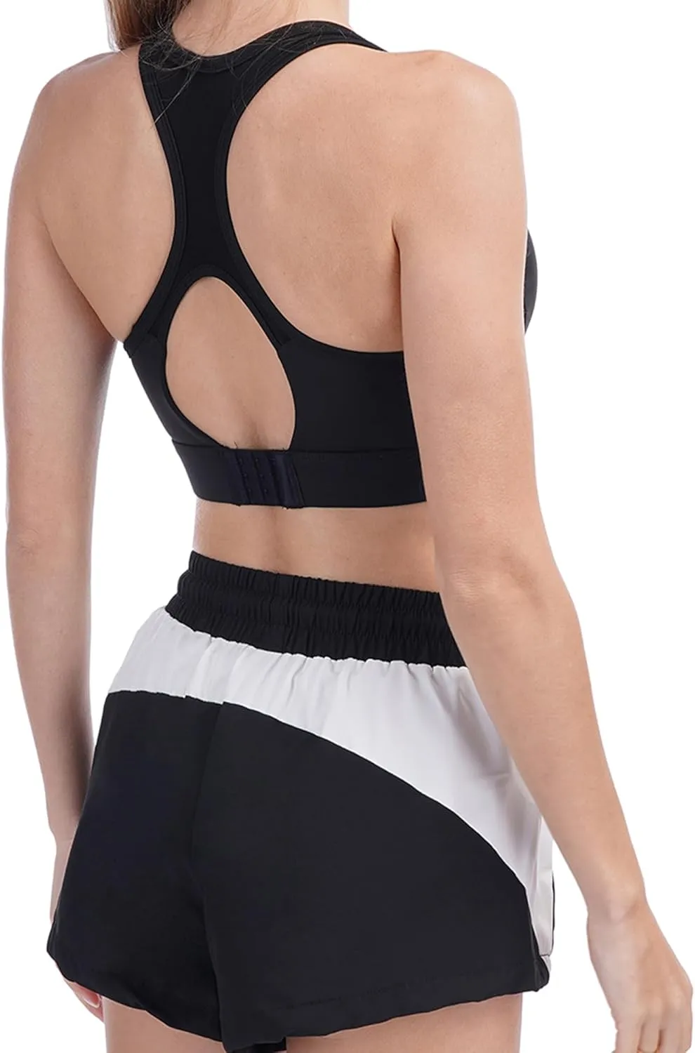 Inmarces Workout Sets for Women 5 PCS Yoga Outfits Activewear Tracksuit Sets