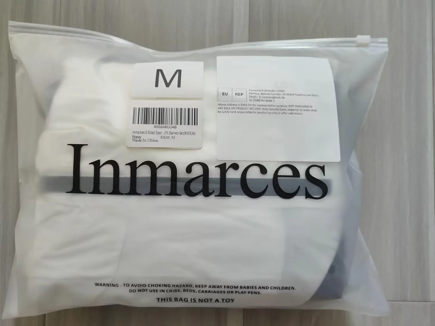 Inmarces Workout Sets for Women 5 PCS Yoga Outfits Activewear Tracksuit Sets