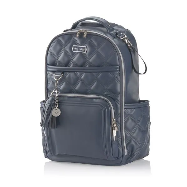 Itzy Ritzy Boss Plus Backpack Diaper Bag w Laptop Pocket - Moonstone Blue