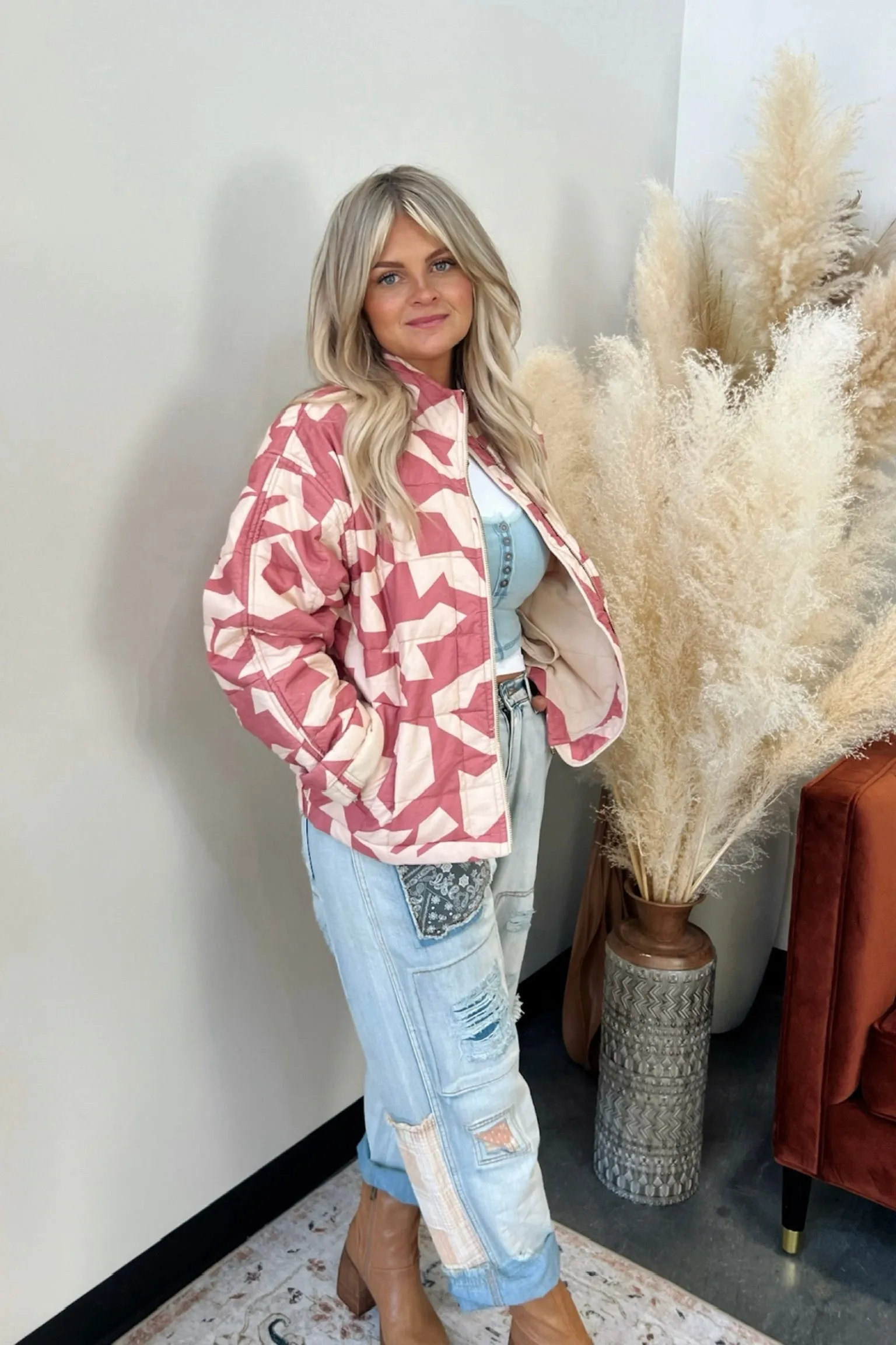 Kaylynn Zip Up Jacket Lux Collection