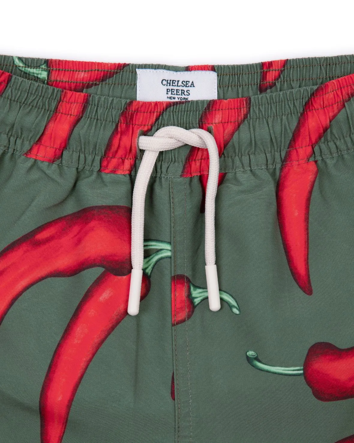 Kids Chilli Pepper Print Swim Shorts