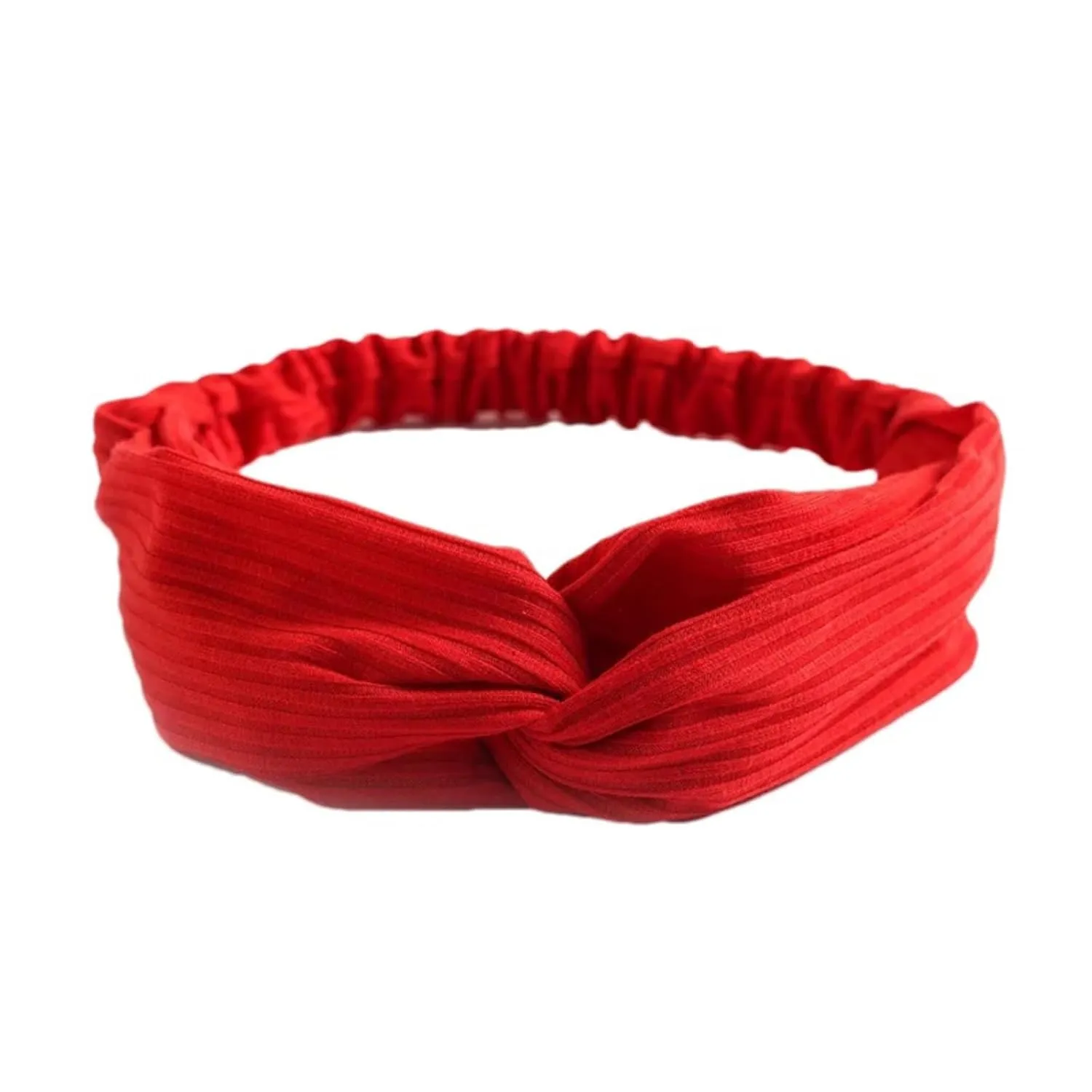 Knitted Cotton Knot Headband For Women And Girls - Hair Accessories Headwear Elastic Hair Band