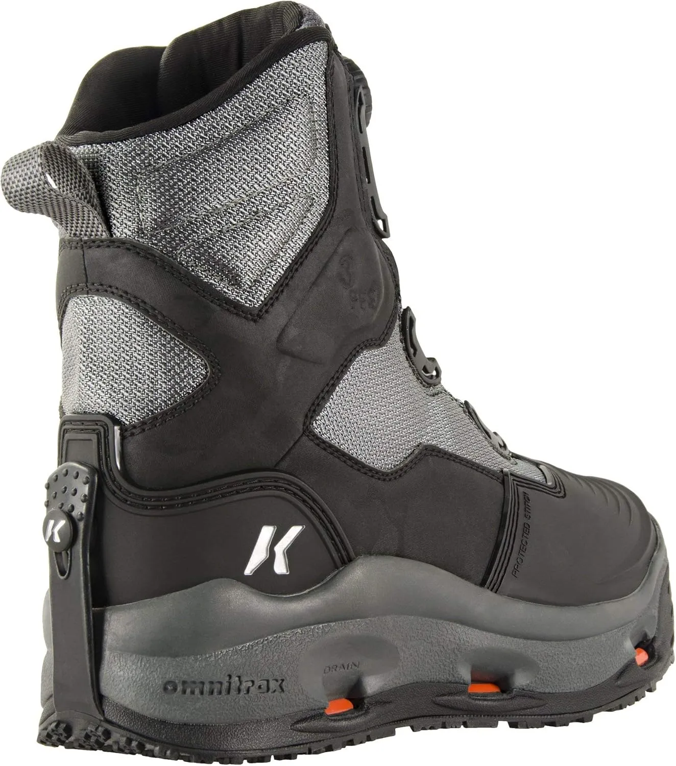 Korkers Men's Darkhorse w/Kling-On and Studded Kling-On Soles
