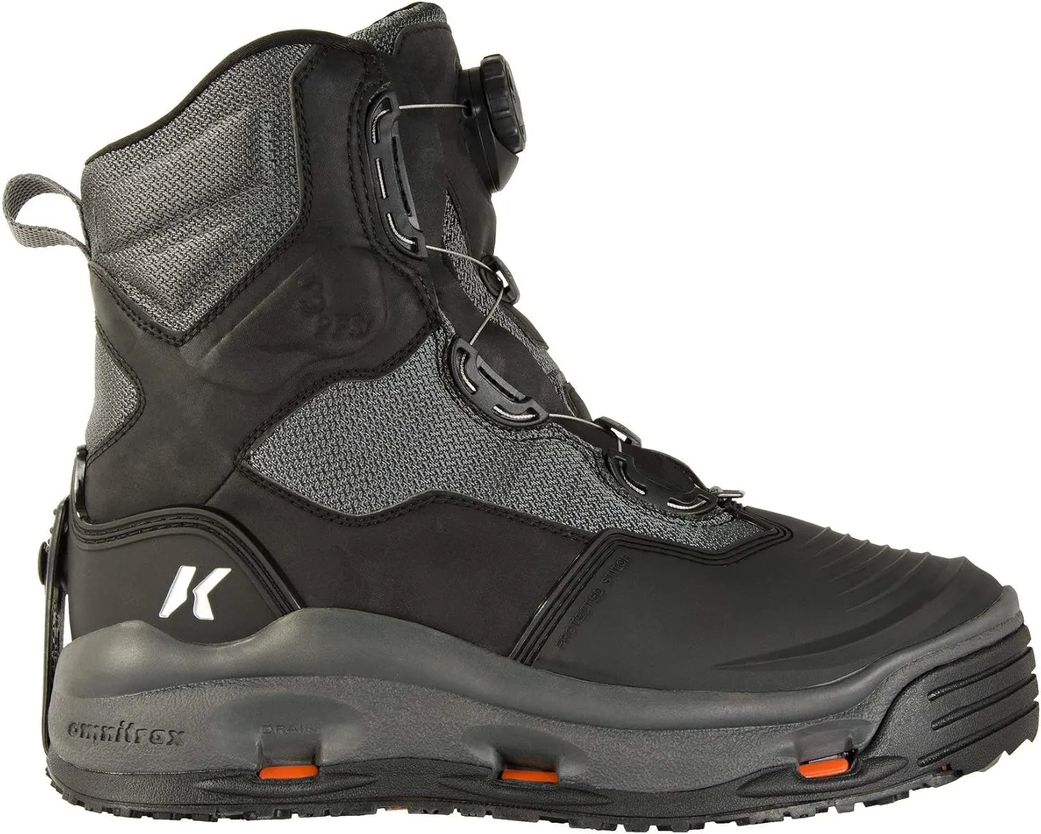 Korkers Men's Darkhorse w/Kling-On and Studded Kling-On Soles