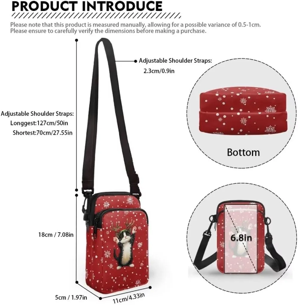 Kuiaobaty Crossbody Bags for Women Sling Bag Stylish Messenger Bag Soft Phone Purse